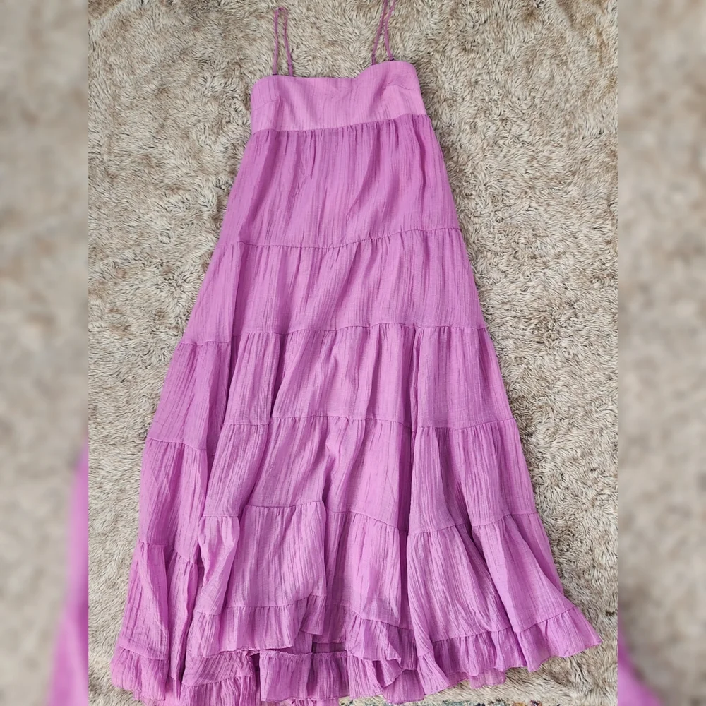 Free People Last Dance Maxi Dress In Crushed Violet Women's‎